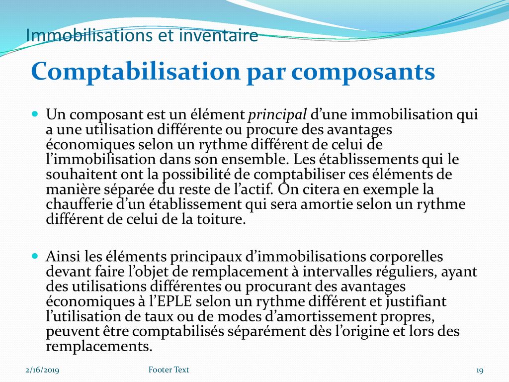 Inventaire et comptabilité patrimoniale ppt télécharger